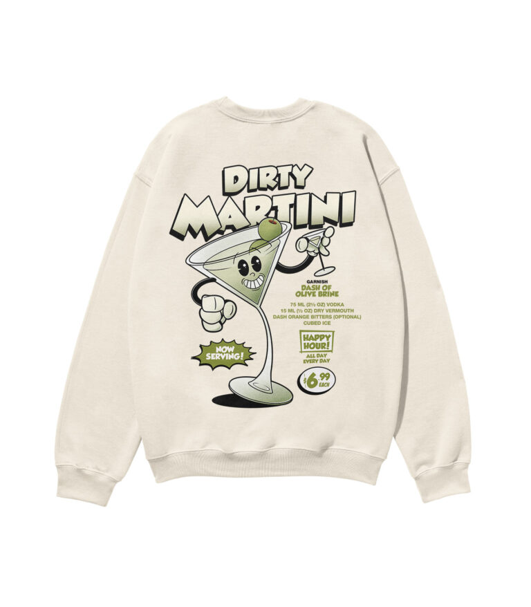 Dirty Martini Heavyweight Organic Sweatshirt