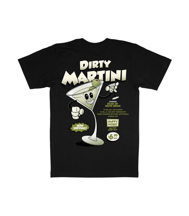 Dirty Martini Organic Heavyweight T-Shirt