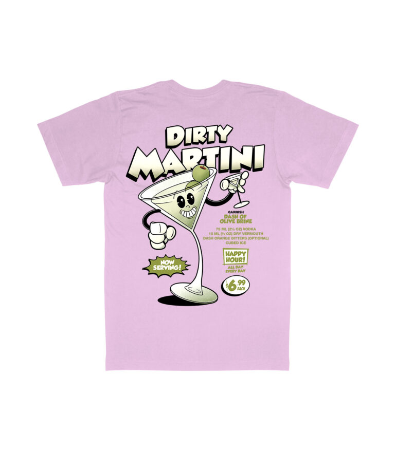 Dirty Martini Organic Heavyweight T-Shirt