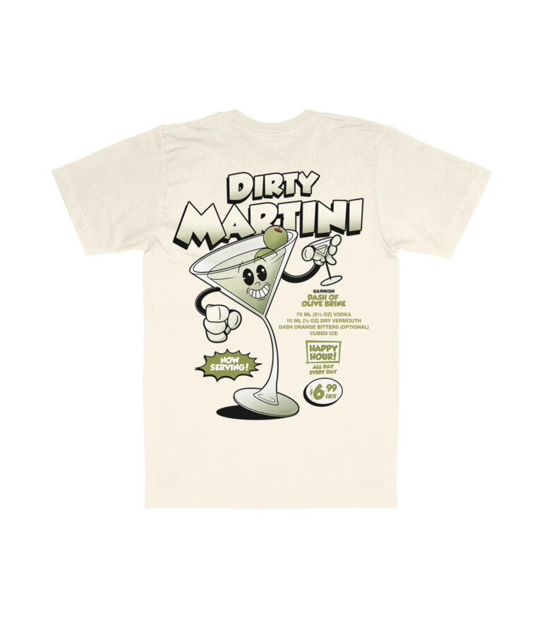 Dirty Martini Organic Heavyweight T-Shirt