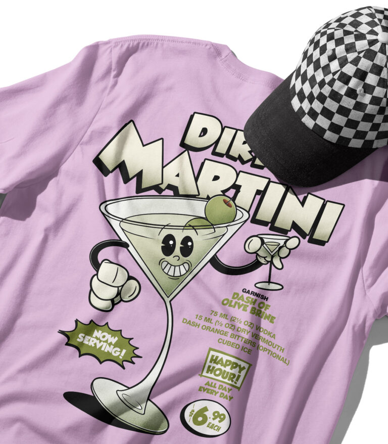 Dirty Martini Organic Heavyweight T-Shirt