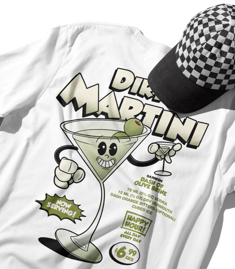 Dirty Martini Organic Heavyweight T-Shirt