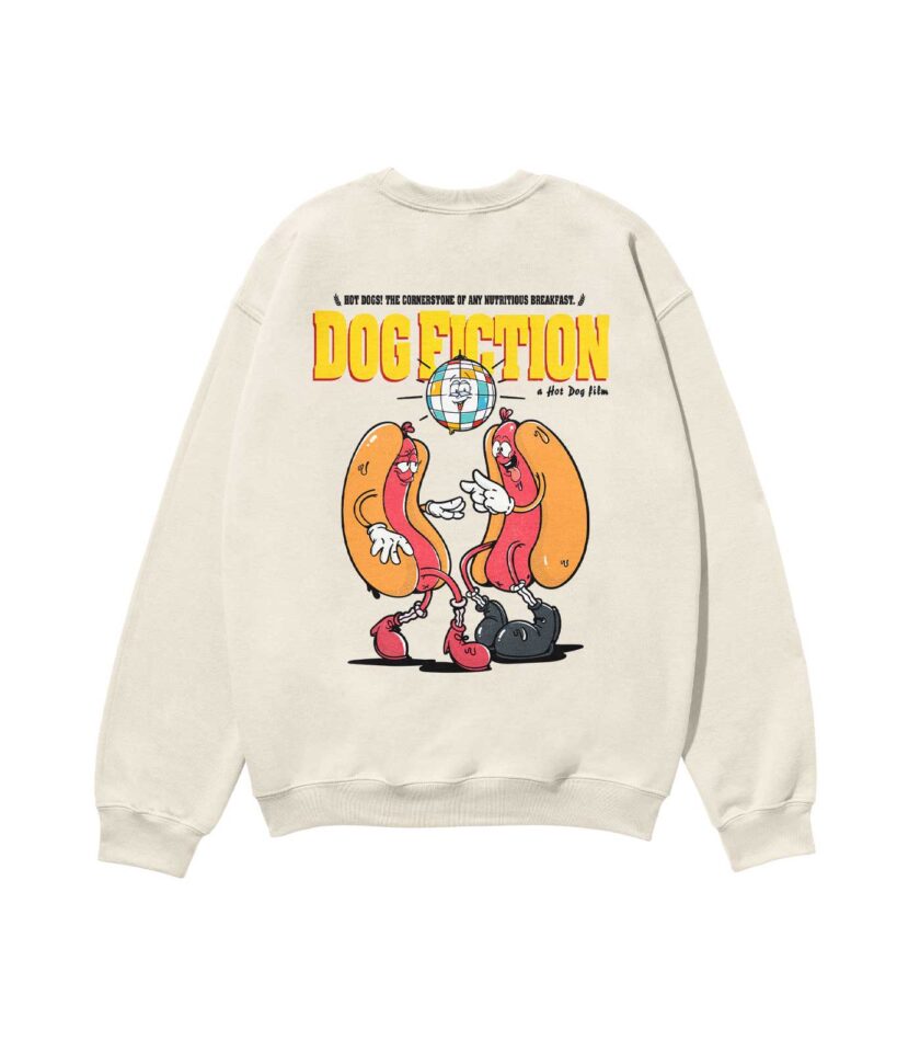 Dog Fiction Heavyweight Organic Sweatshirt Sand