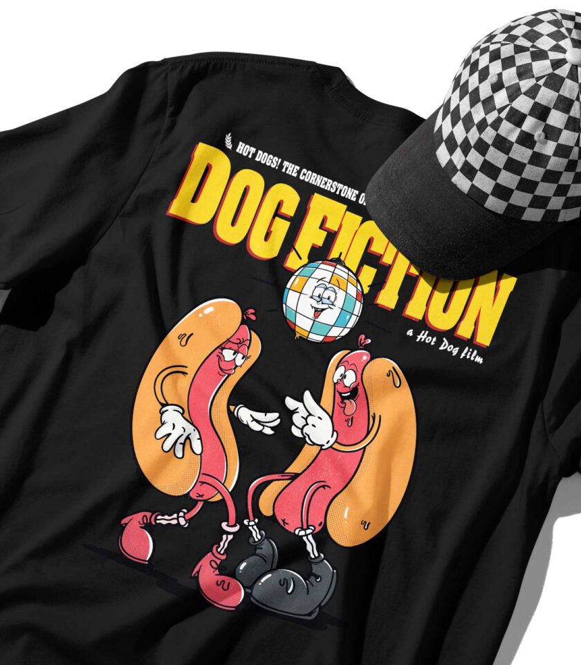 Dog Fiction Organic Heavyweight T-Shirt - Image 12