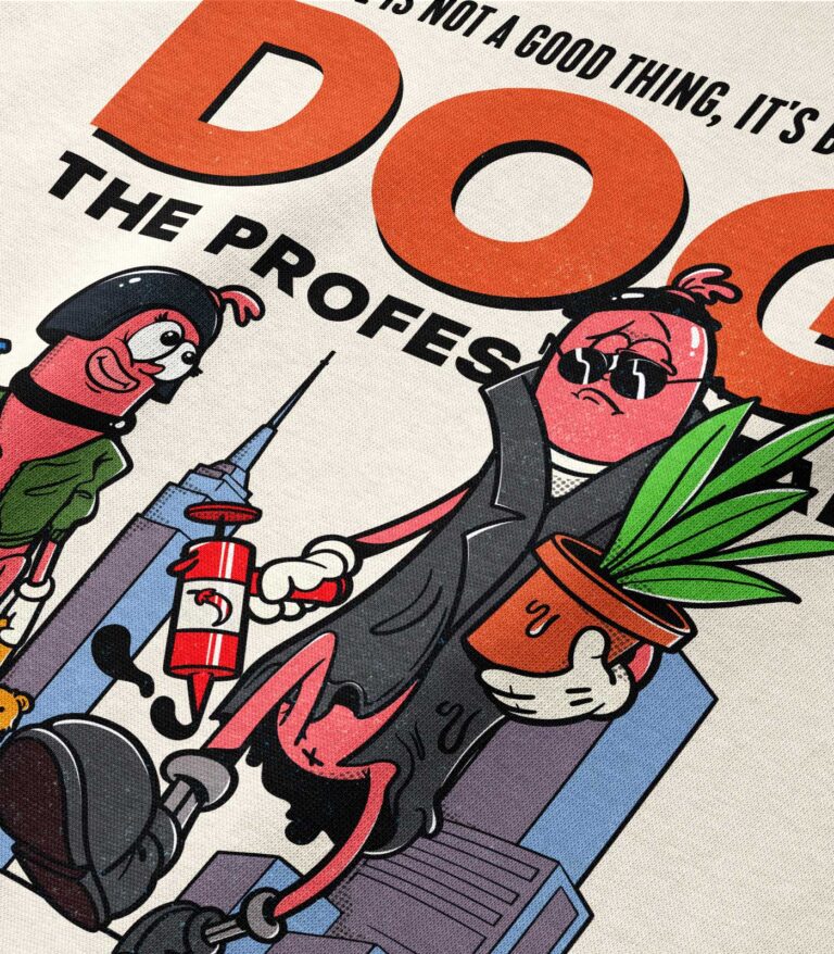 Dog The Professional Heavyweight Organic Hoodie