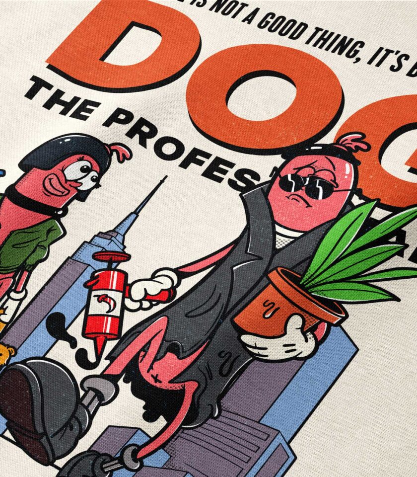 Dog The Professional Heavyweight Organic Hoodie - Image 3