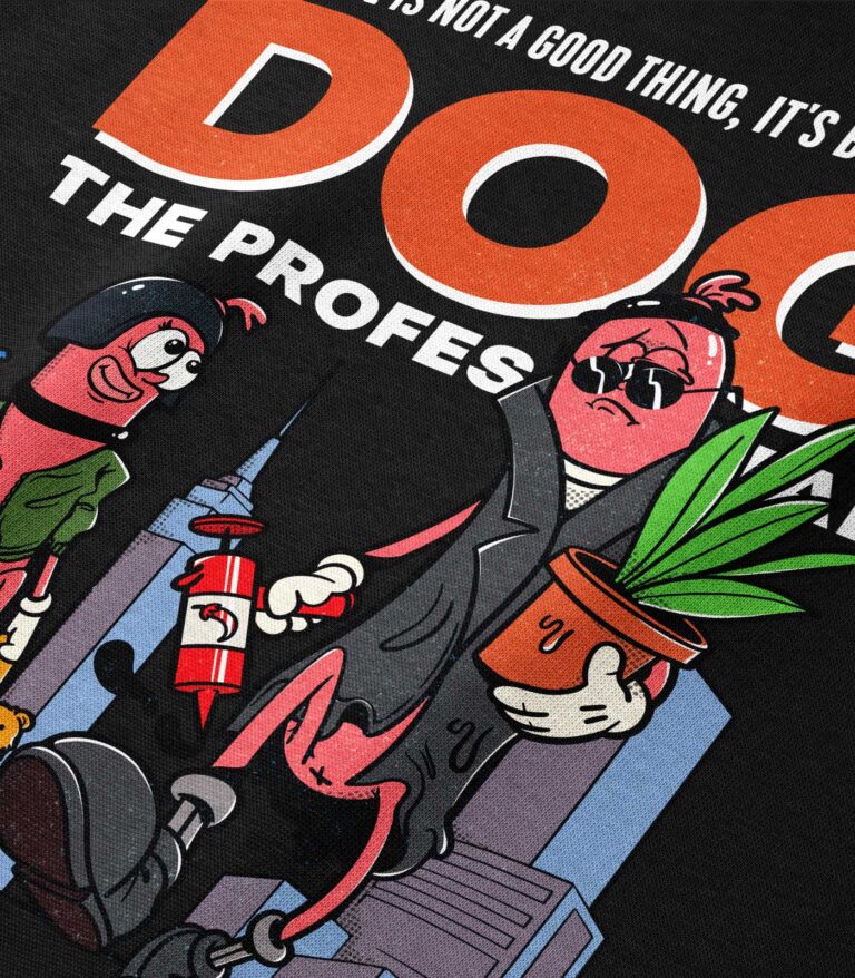 Dog The Professional Heavyweight Organic Sweatshirt Sand