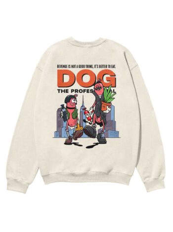 Dog The Professional Heavyweight Organic Sweatshirt Sand
