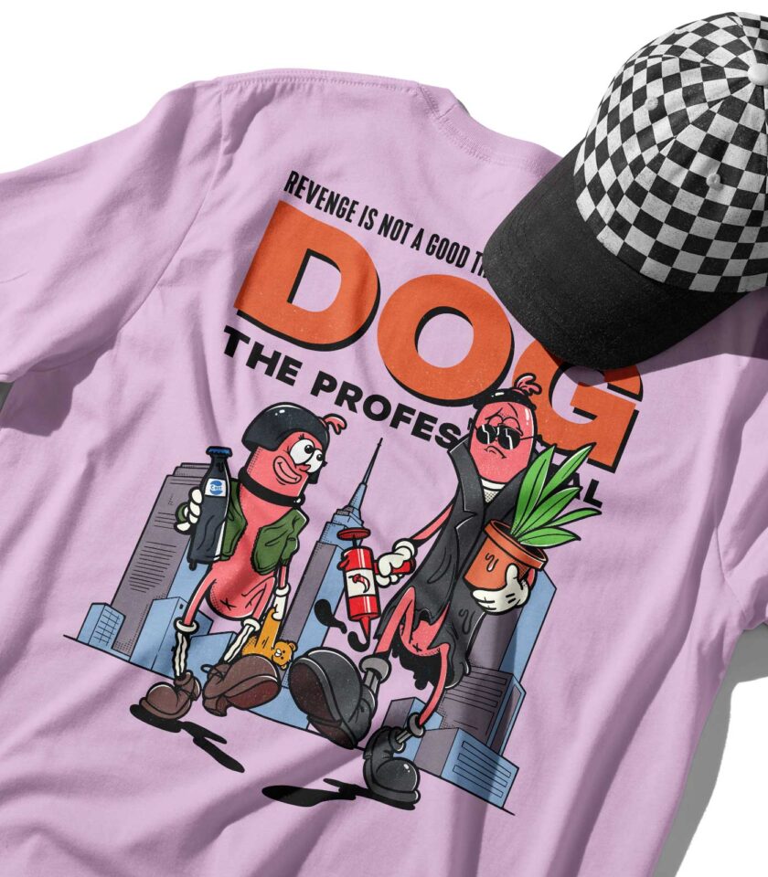 Dog The Professional Organic Heavyweight T-Shirt - Image 9