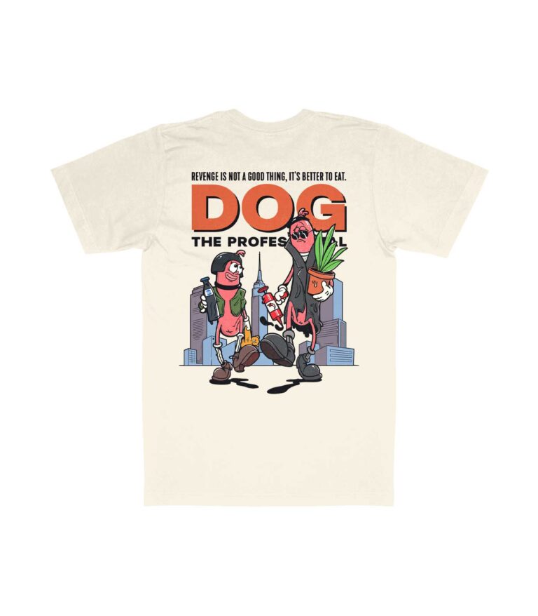 Dog The Professional Organic Heavyweight T-Shirt