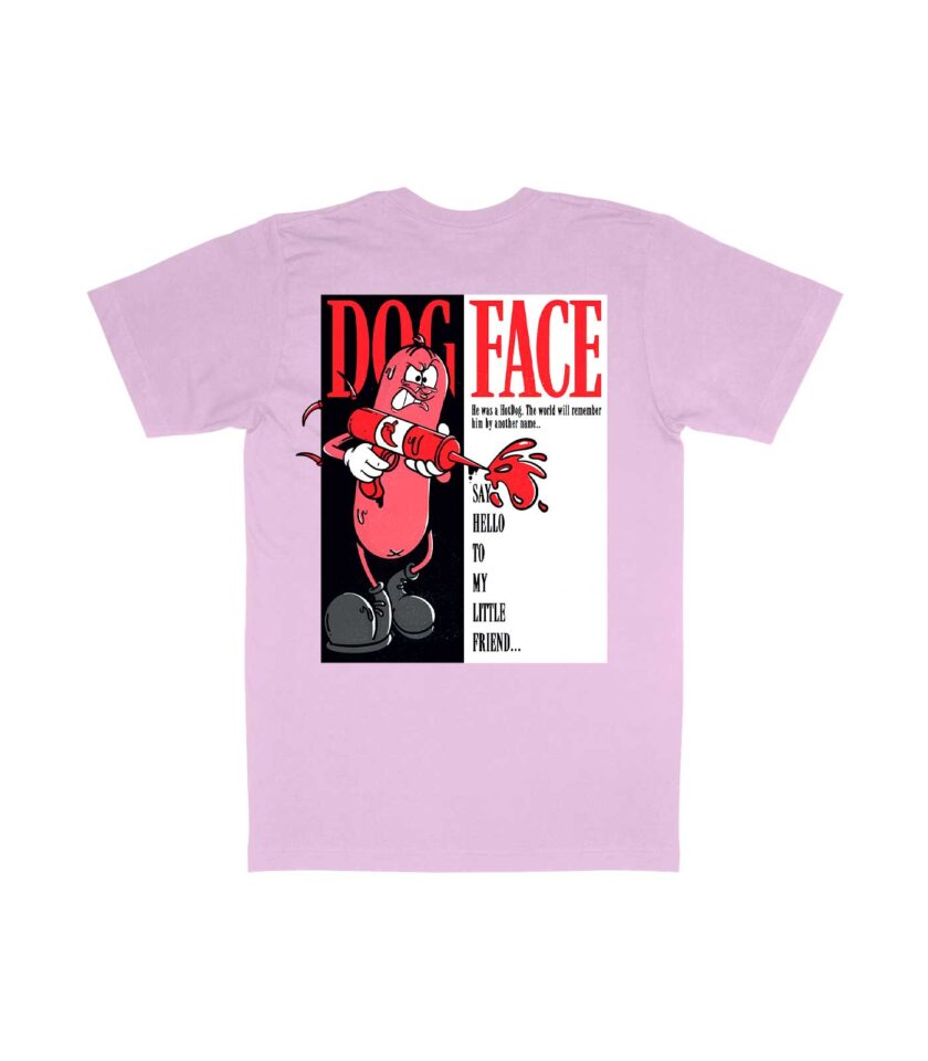 Dogface Organic Heavyweight T-Shirt - Image 7