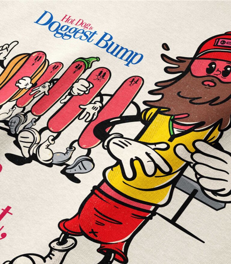 Doggest Bump Heavyweight Organic Sweatshirt Sand