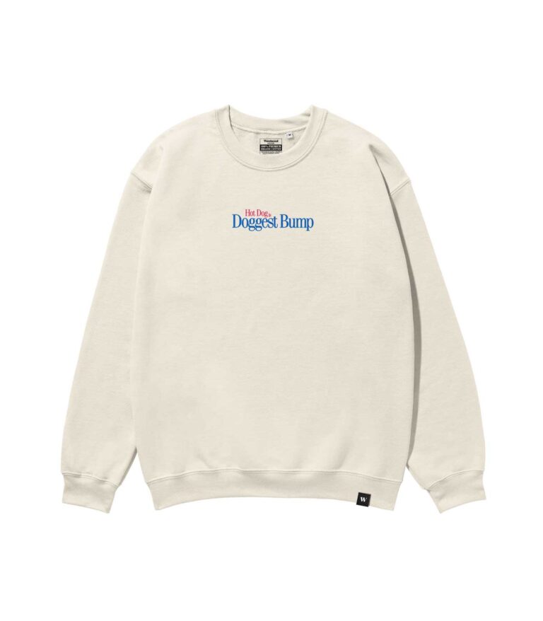 Doggest Bump Heavyweight Organic Sweatshirt Sand