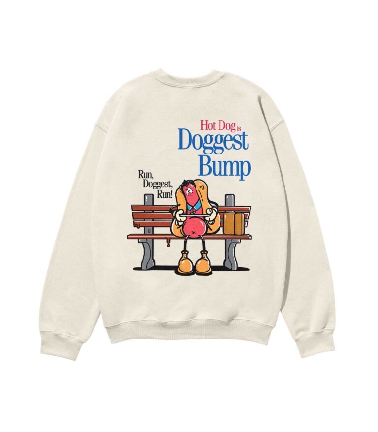 Doggest Bump Heavyweight Organic Sweatshirt Sand