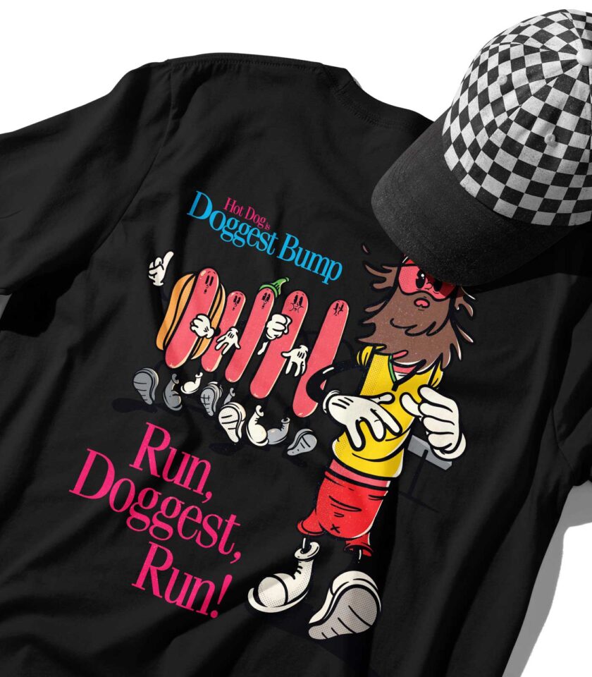 Doggest Bump Organic Heavyweight T-Shirt - Image 12