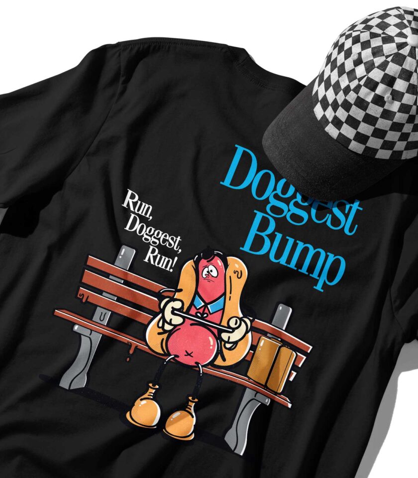 Doggest Bump Organic Heavyweight T-Shirt - Image 12