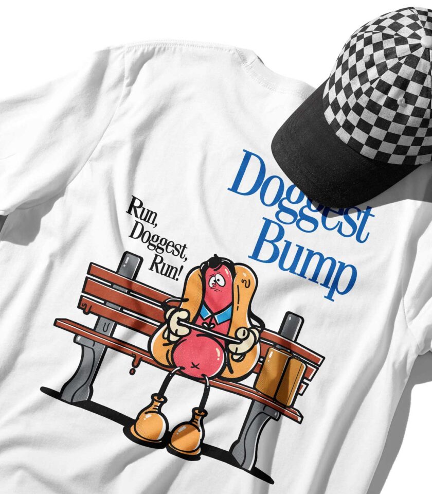 Doggest Bump Organic Heavyweight T-Shirt - Image 6