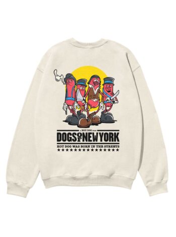 Dogs of New York Heavyweight Organic Sweatshirt Sand
