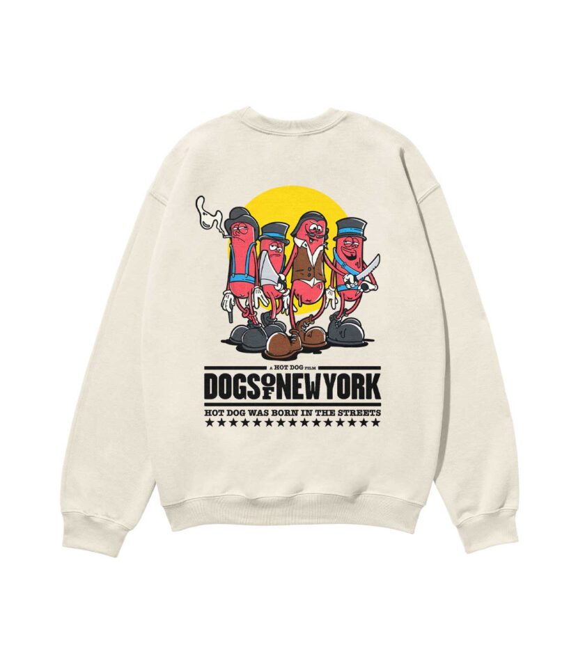Dogs of New York Heavyweight Organic Sweatshirt Sand
