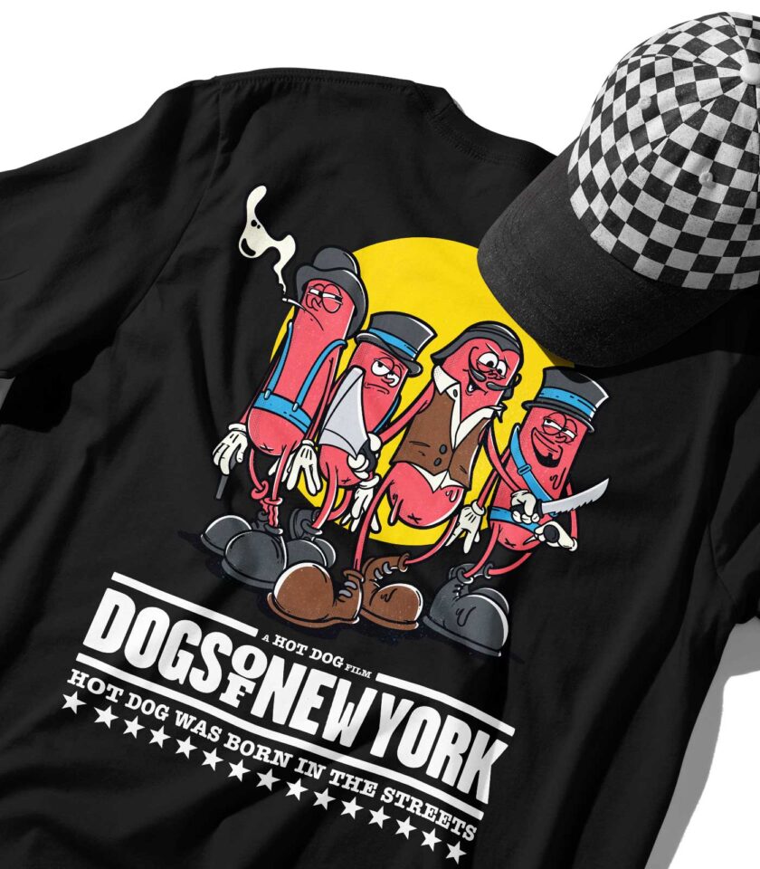 Dogs of New York Organic Heavyweight T-Shirt - Image 12