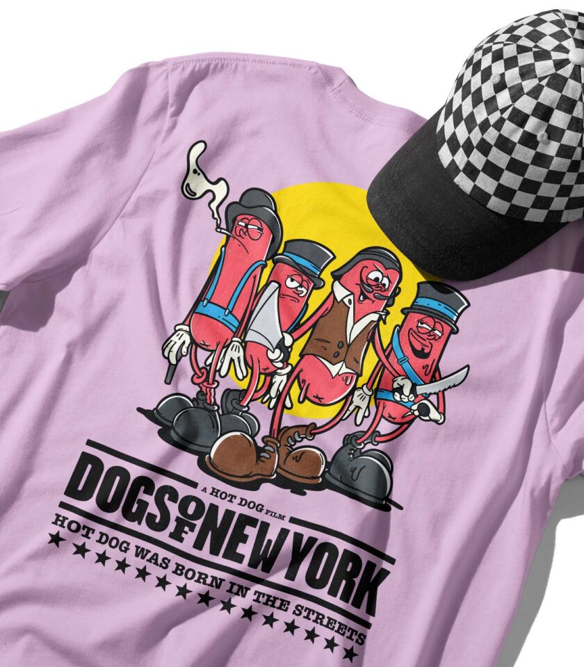 Dogs of New York Organic Heavyweight T-Shirt - Image 9