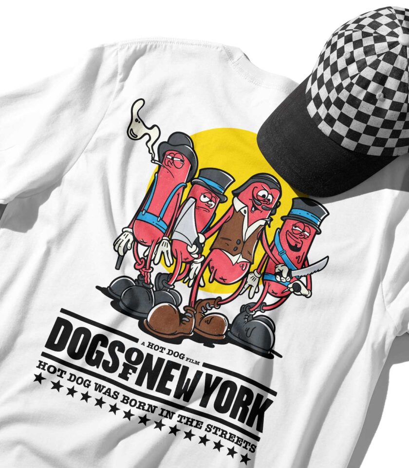 Dogs of New York Organic Heavyweight T-Shirt - Image 6