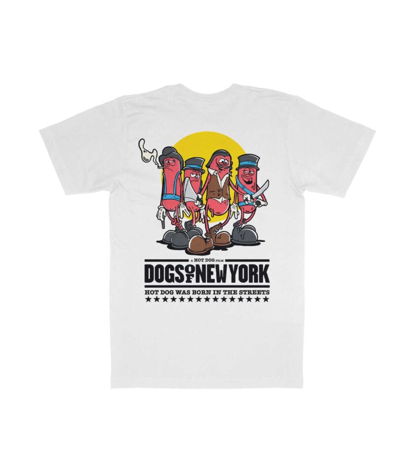 Dogs of New York Organic Heavyweight T-Shirt - Image 4