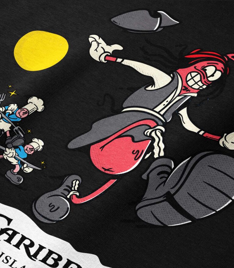 Dogs of the Caribbean Heavyweight Organic Hoodie