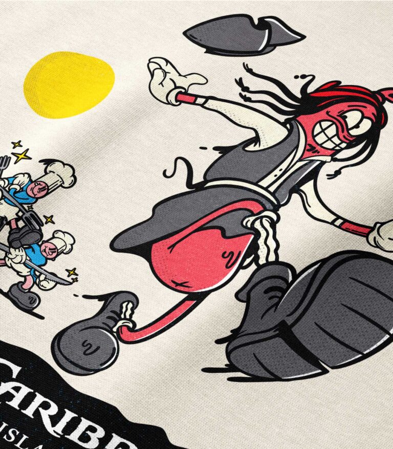 Dogs of the Caribbean Heavyweight Organic Hoodie