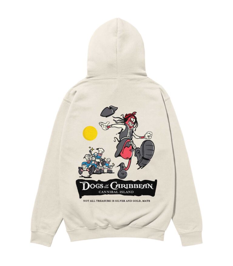 Dogs of the Caribbean Heavyweight Organic Hoodie
