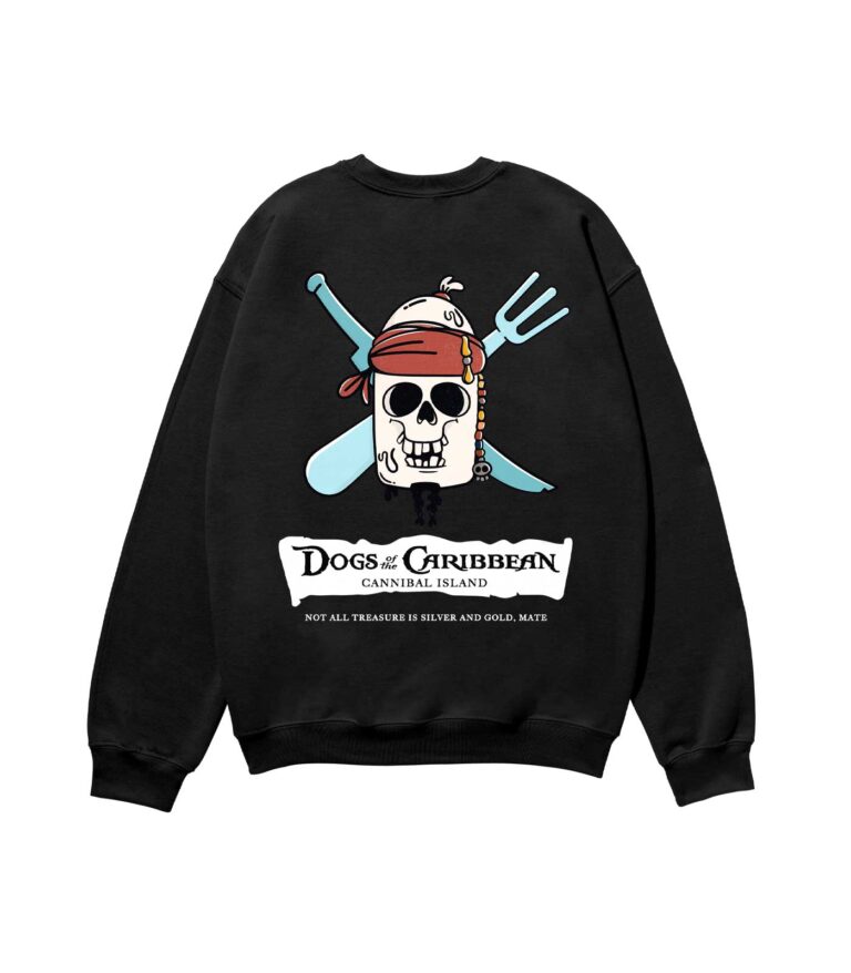 Dogs of the Caribbean Heavyweight Organic Sweatshirt Sand