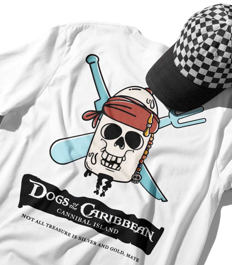 Dogs of the Caribbean Organic Heavyweight T-Shirt