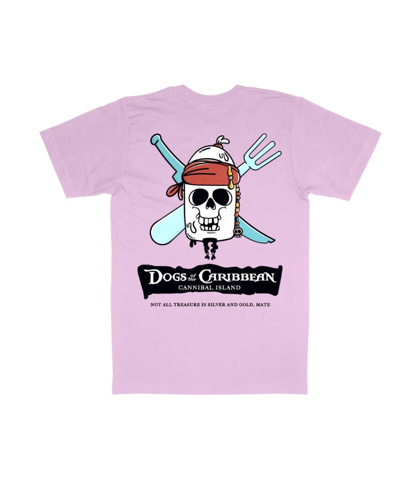 Dogs of the Caribbean Organic Heavyweight T-Shirt - Image 7
