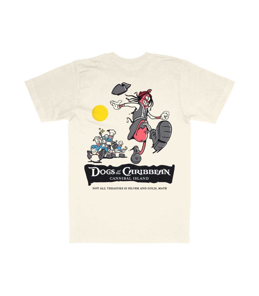 Dogs of the Caribbean Organic Heavyweight T-Shirt