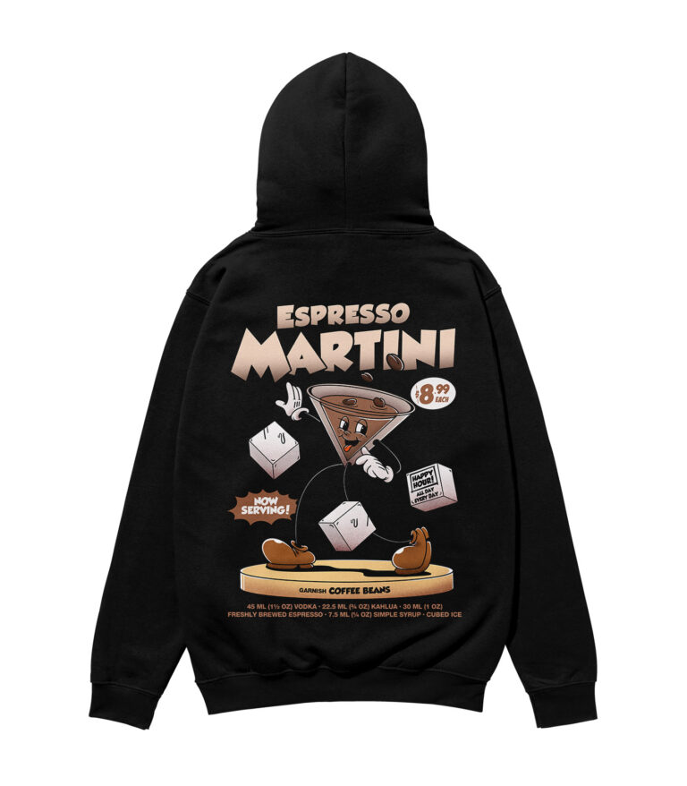 Espresso Martini Heavyweight Organic Hoodie