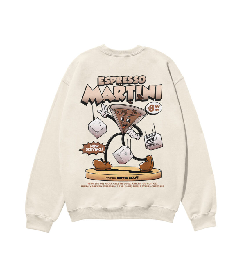 Espresso Martini Heavyweight Organic Sweatshirt
