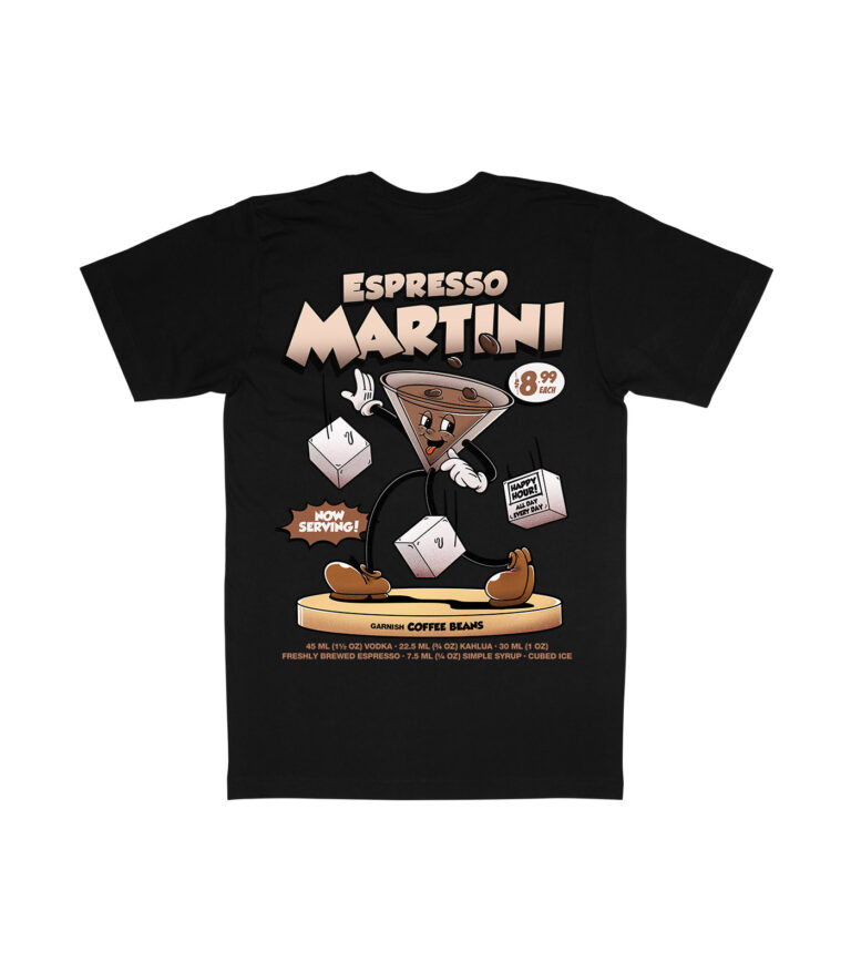 Espresso Martini Organic Heavyweight T-Shirt
