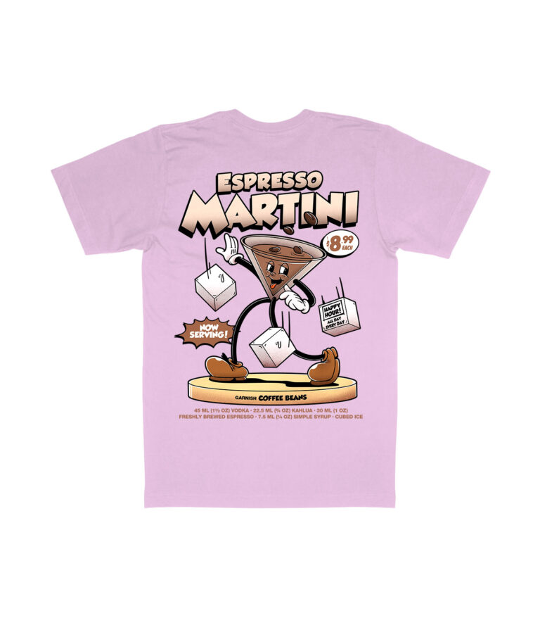 Espresso Martini Organic Heavyweight T-Shirt