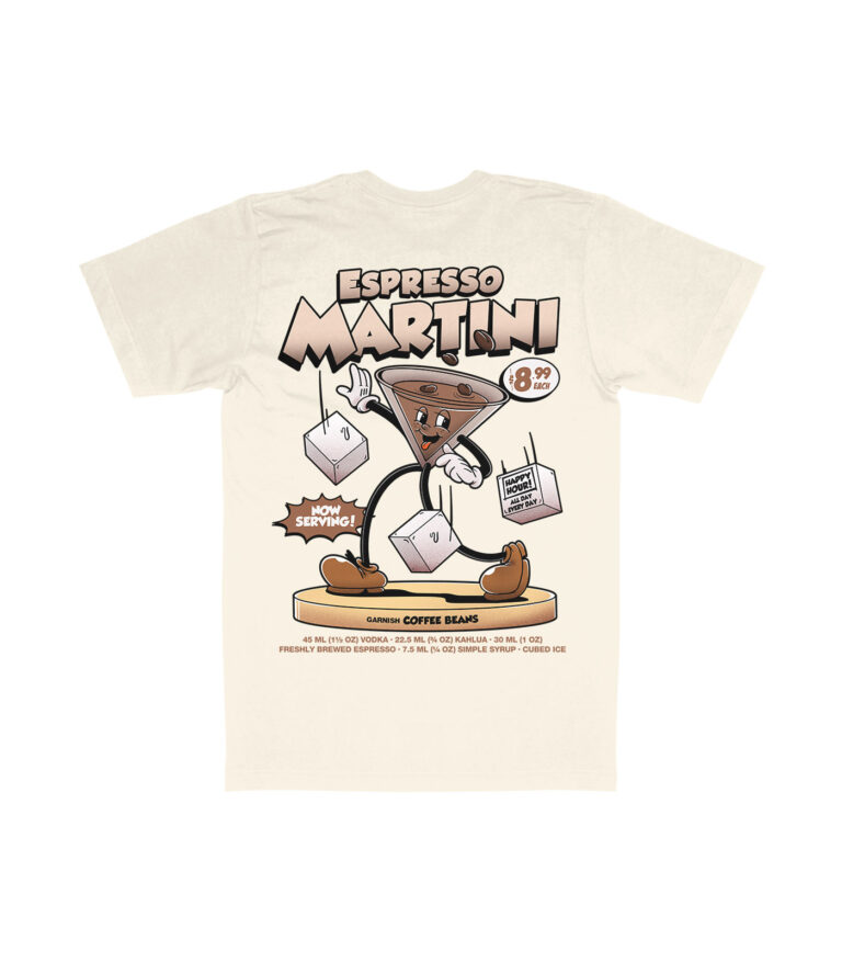 Espresso Martini Organic Heavyweight T-Shirt