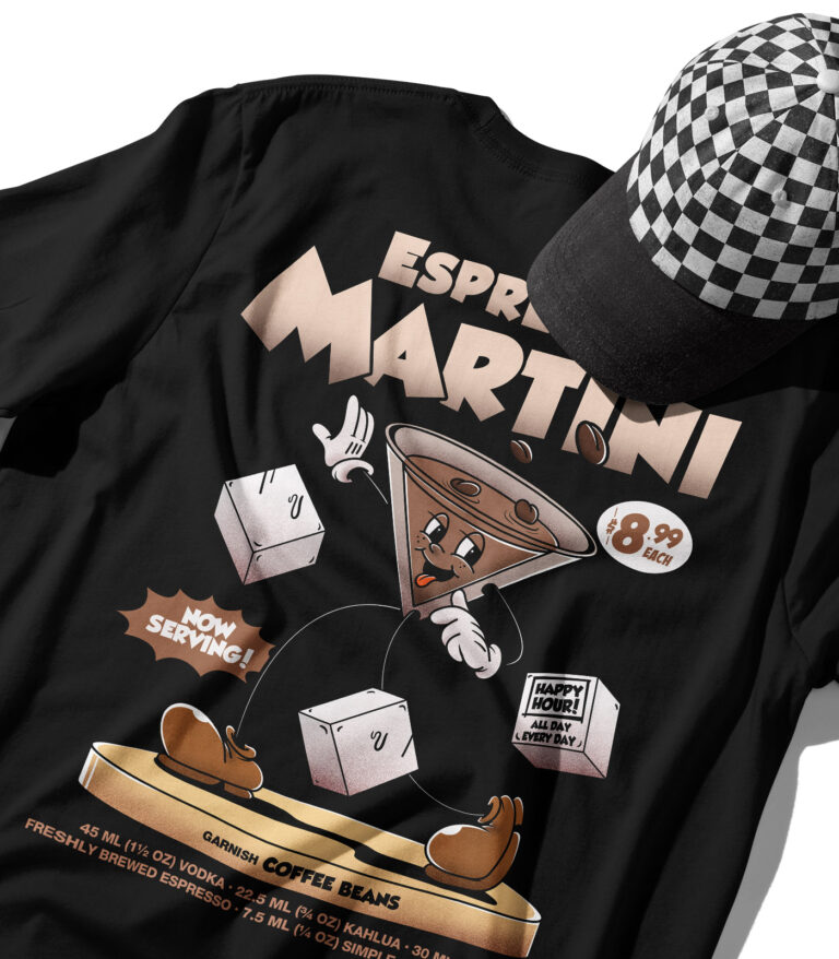 Espresso Martini Organic Heavyweight T-Shirt