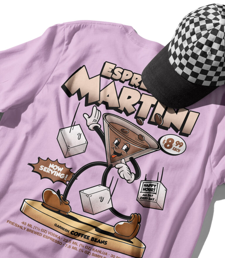 Espresso Martini Organic Heavyweight T-Shirt