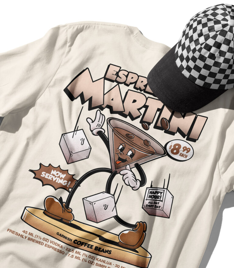 Espresso Martini Organic Heavyweight T-Shirt