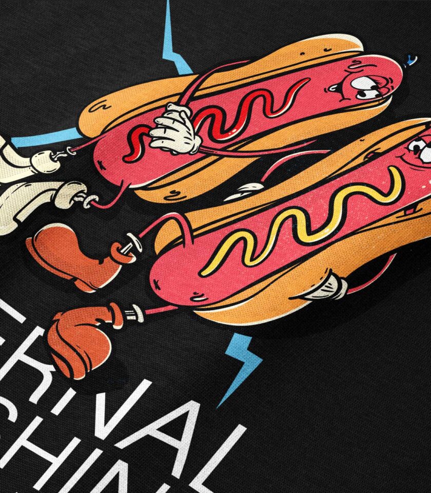 Eternal Sunshine of the Delicious Dog Heavyweight Organic Hoodie - Image 6