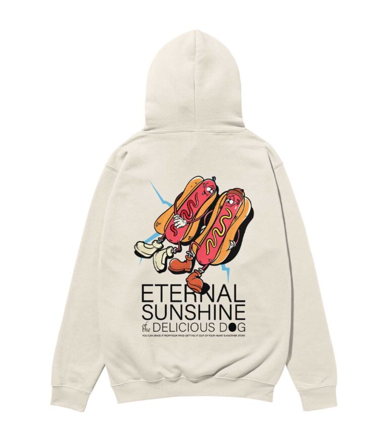 Eternal Sunshine of the Delicious Dog Heavyweight Organic Hoodie