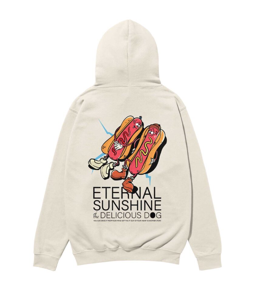 Eternal Sunshine of the Delicious Dog Heavyweight Organic Hoodie