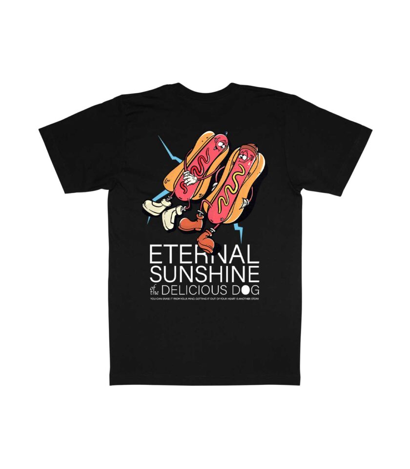 Eternal Sunshine of the Delicious Dog Organic Heavyweight T-Shirt - Image 10