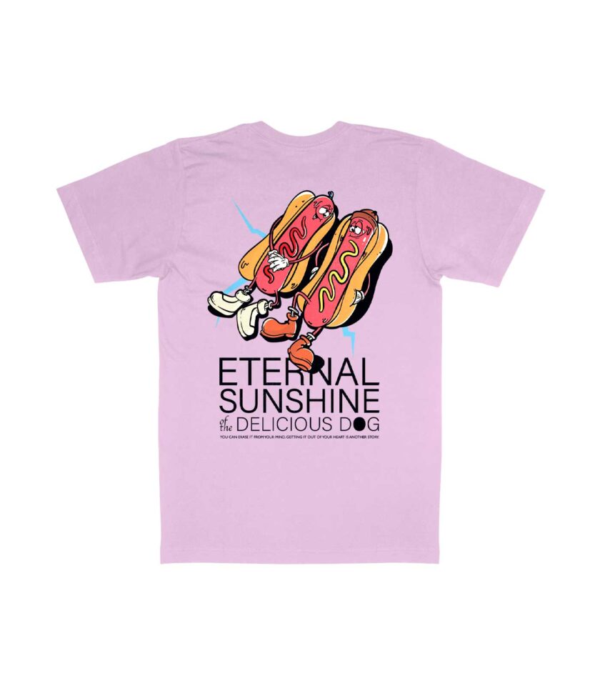 Eternal Sunshine of the Delicious Dog Organic Heavyweight T-Shirt - Image 7