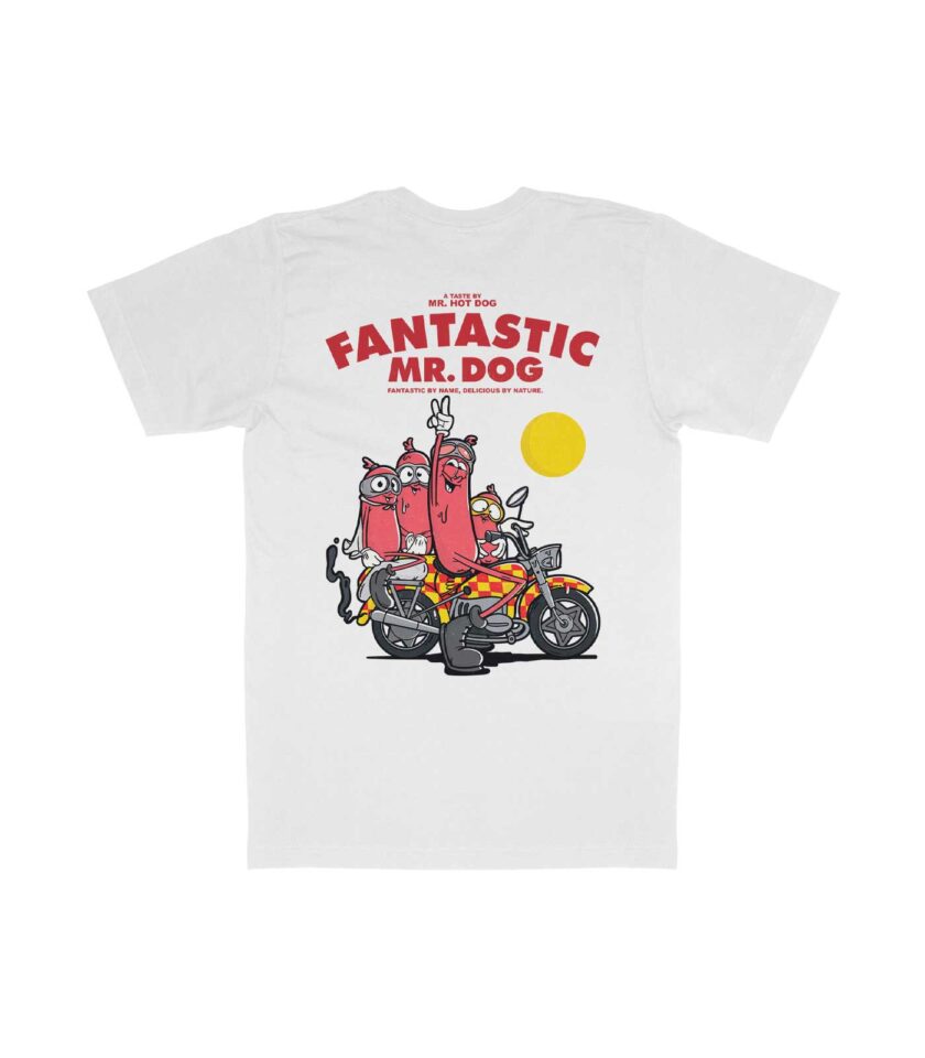 Fantastic Mr. Dog Organic Heavyweight T-Shirt - Image 4