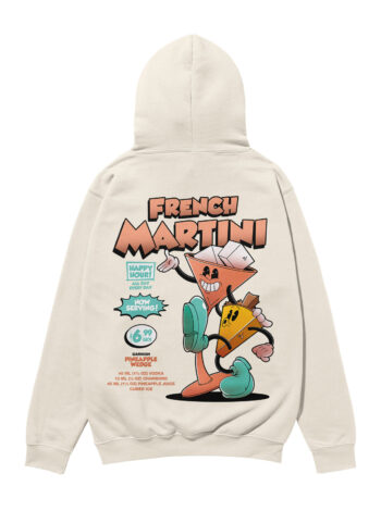 French Martini Heavyweight Organic Hoodie
