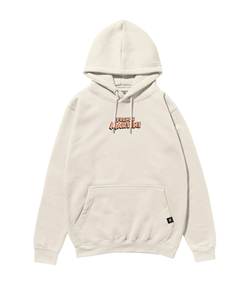 French Martini Heavyweight Organic Hoodie - Image 2